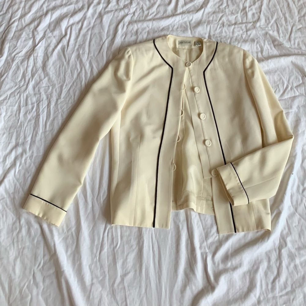 vintage silk jacket